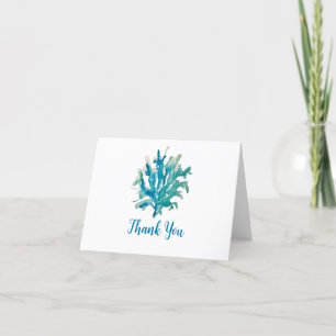 Custom Coral Reef Painting Thank You 