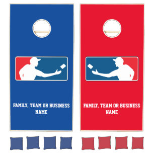 Custom Cornhole Logo Template Set
