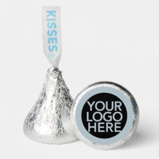 Custom Corporate Business Logo Black Hershey Kiss Hershey®'s Kisses®