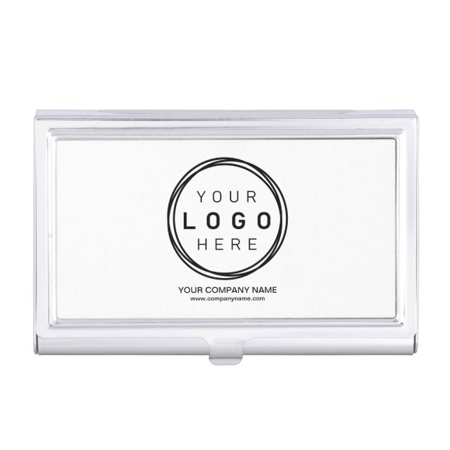 Custom Corporate Business Logo Card Case (Front)