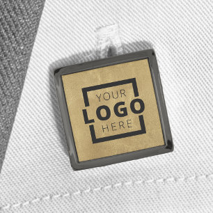 Custom Corporate Business Logo Employee Staff Cufflinks
