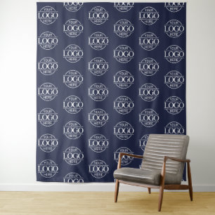 Custom Corporate Business Logo Pattern Backdrop