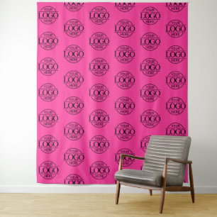 Custom Corporate Business Logo Pattern Backdrop