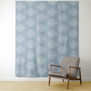 Custom Corporate Business Logo Pattern Backdrop