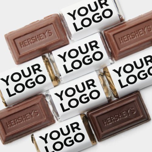 Custom Corporate Business Logo Text Chocolate Hersheys Miniatures