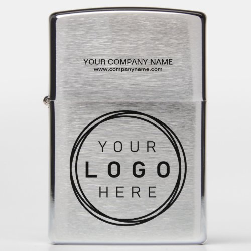 Custom Corporate Business Logo Zippo Lighter