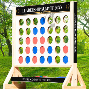 Custom Corporate Leadership Summit Excellence Game Fast Four