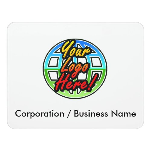 Custom Corporate Logo Business Wall ID Signage Door Sign