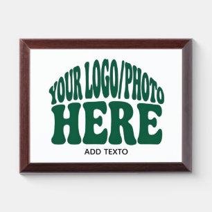 Custom Corporate Logo Recognition Wood Award Plaqu Plaque