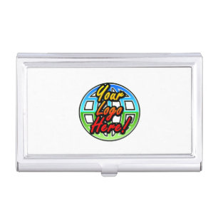 Custom Corporate or Promotional Imprinted Logo Business Card Holder