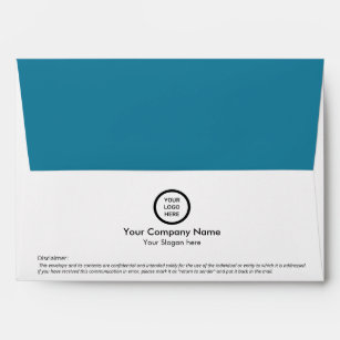Custom Corporate Professional Minimalist Branding Envelope