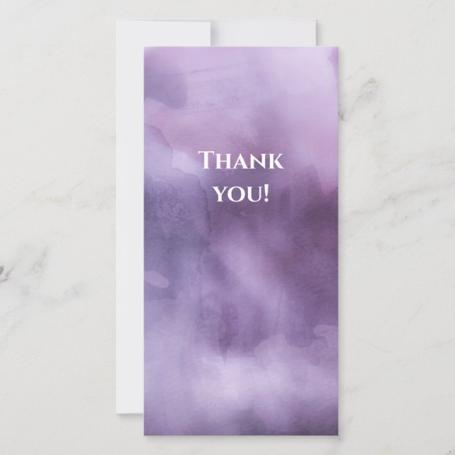 Custom Corporate Thank You Card – Add Your Logo (Front)