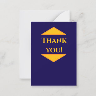 Custom Corporate Thank You Card– Add Your Logo Note Card