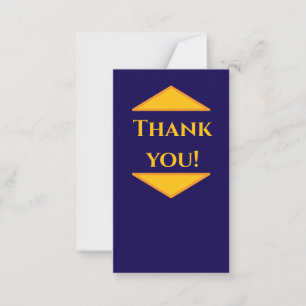 Custom Corporate Thank You Card– Add Your Logo Note Card