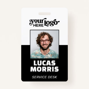 Custom CorporateBadge Employee/Event ID with Photo Badge