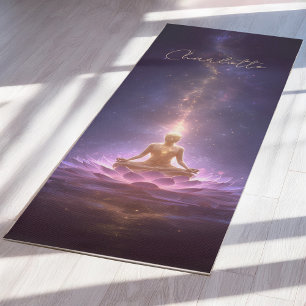 Custom Cosmic Buddha Yoga Mat