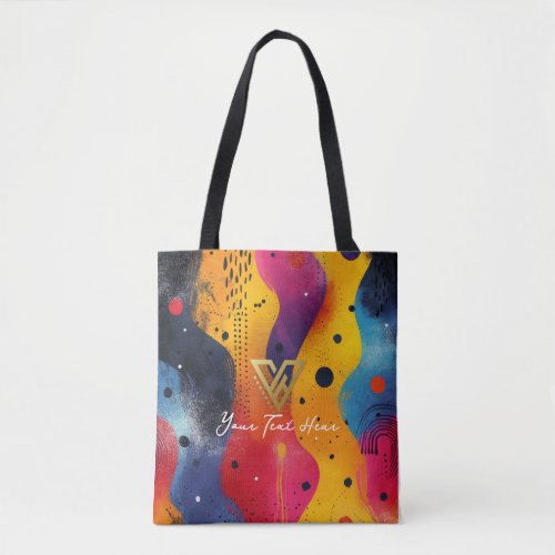 Custom  Cosmic Canvas Personalized Tote