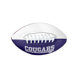 Custom Cougars Mini Football
