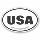 SLO Slovenia Country Code Oval Sticker - 6x4.2 Inch Vinyl Decal Made In USA