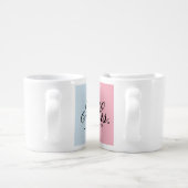 Custom Couple Coffee Mug Set (Handle)