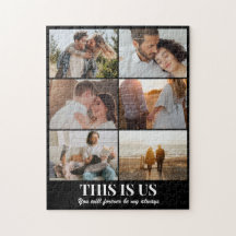 Custom Couple Love Photo Collage 6 Pictures 11x14