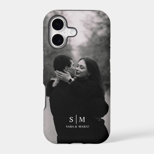 Custom Couple Photo iPhone Case