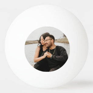 Custom Couple Photo Keepsake Ping Pong Ball