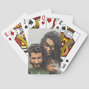 Custom Couple Photo Keepsake Poker Cards