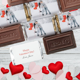 Custom Couple Photo Valentine's Day Hershey's Miniatures