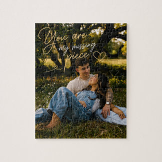 Custom Couple Puzzle – You Are My Missing Piece