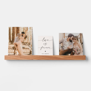 Custom Couple Wedding Photo Picture Ledge