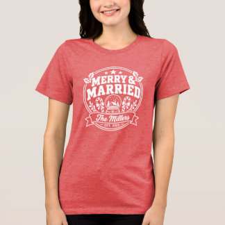 Custom Couples Christmas Shirts