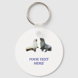 Custom Couples Photo Text T-Shirt Template Keychain