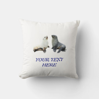 Custom Couples Photo Text Template Throw Pillow