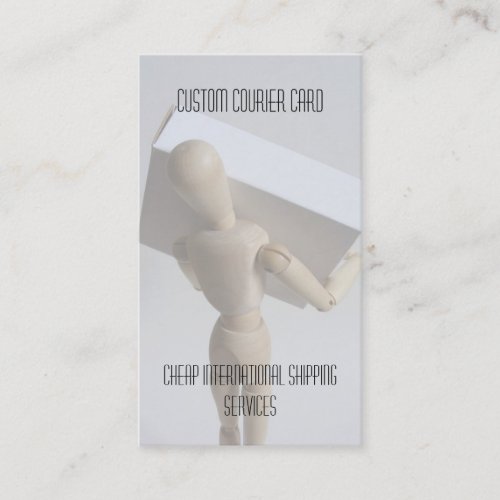 Custom Courier Card