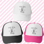 Custom Cowgirl Bachelorette Party Social Club Trucker Hat<br><div class="desc">Saddle up, cowgirls, because our Custom Cowgirl Bachelorette Party Social Club Trucker Hat is here to make your Nashville bachelorette party one to remember! This personalized luxury hat is the perfect accessory for your custom western-themed bash, complete with all the key attributes to make it an unforgettable event. Crafted for...</div>