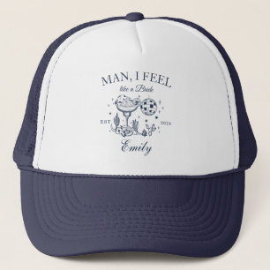 Custom Cowgirl Bachelorette Party Social Club Trucker Hat