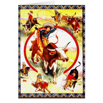 Custom Cowgirl Card by BootsandSpurs at Zazzle