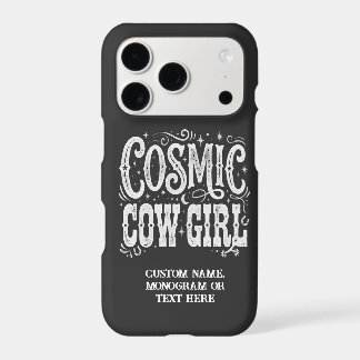 Custom Cowgirl iPhone Case, Southwestern Design 17 Pro Case