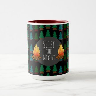 Custom Cozy Fun Overnight Camp Coffee or Tea Mug