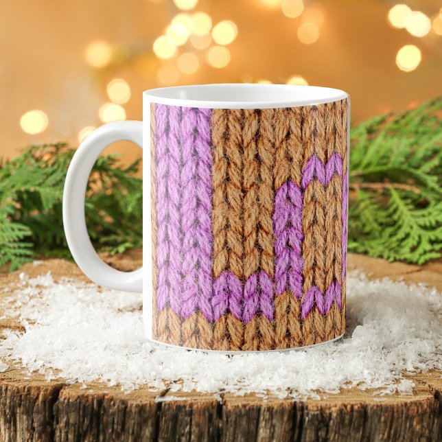 Custom Cozy Winter LOVE | Hugs & Hot Cocoa  Coffee Mug (Creator Uploaded)