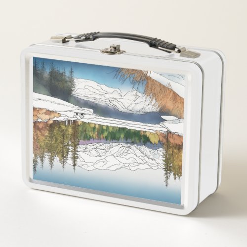 Custom Crafted Mealbox Fashionably Packed metal  Metal Lunch Box