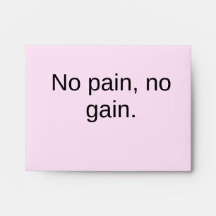 Custom Creat Your Own text   GYM motivation    Envelope