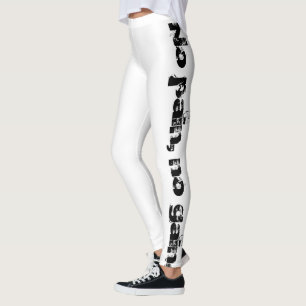 Custom Creat Your Own text GYM motivation Leggings