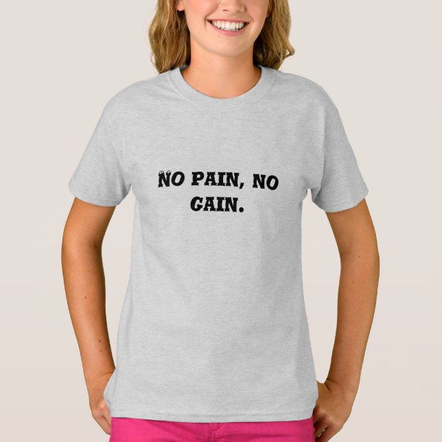 Custom Creat Your Own text | GYM motivation |  T-Shirt (Front)