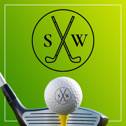 Custom Create Your Own Golf  Monogrammed Golf Balls