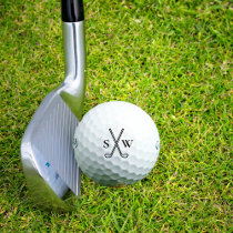 Custom Create Your Own Golf Theme Monogrammed Balls