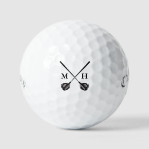 Custom Create Your Own Golf Theme Monogrammed Golf Balls