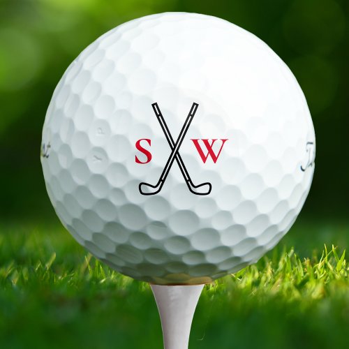 Custom Create Your Own Golf Theme Monogrammed Golf Balls