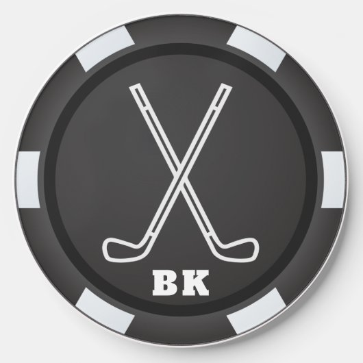 Custom Create Your Own Golf Theme Wireless Charger (Front)